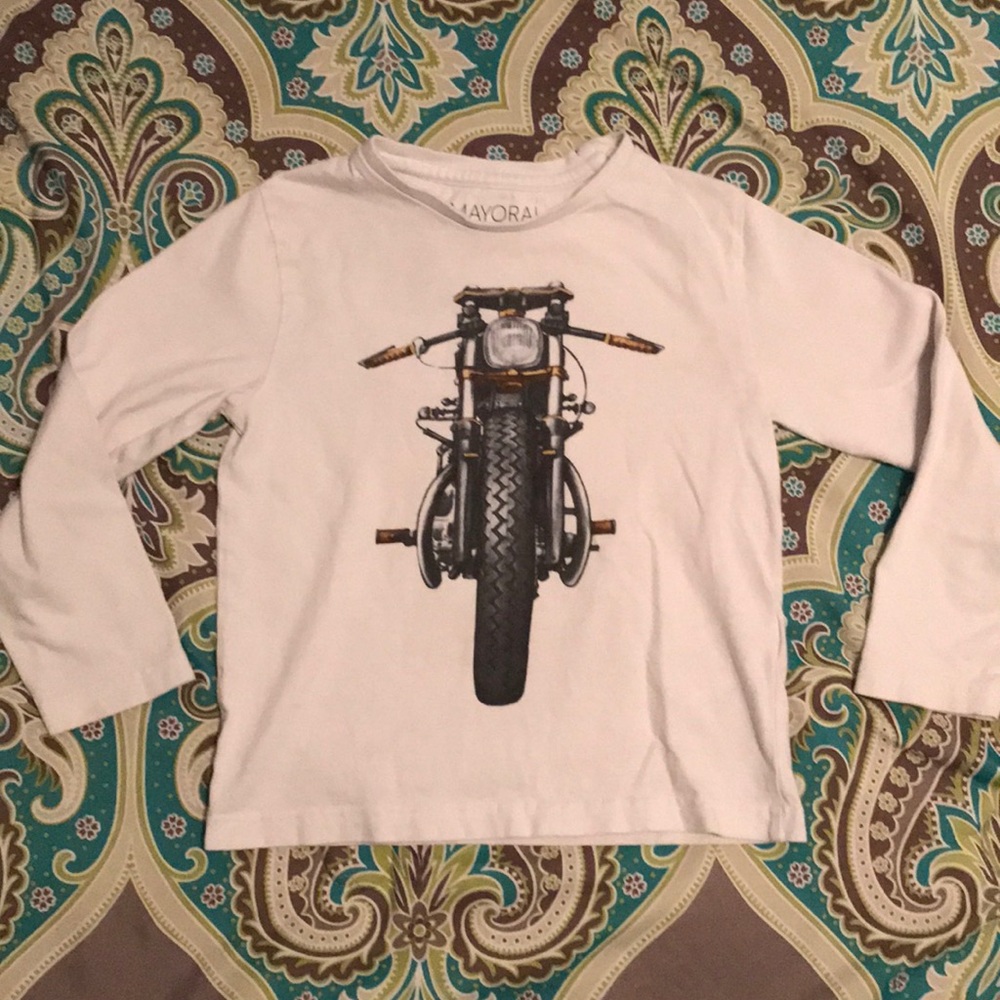 Youth Motorcycle Long Sleeve Shirt